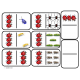 Domino Math with Bug Theme/Matching/One to One Correspondence for Autism